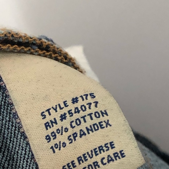 CAbi 2 brando Straight Leg Jeans Blue Stretch Dark Wash Style 175 - Picture 6 of 8